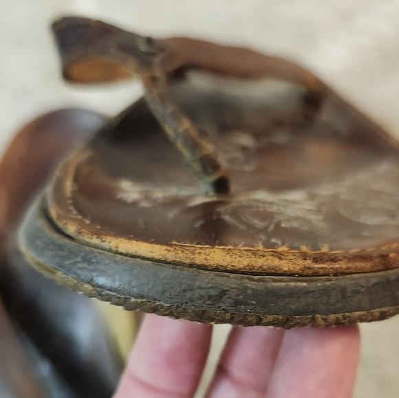 Olukai Paniolo Flip Flops Womens US Women's 9 Sandals Distressed Leather Slides - Picture 4 of 6